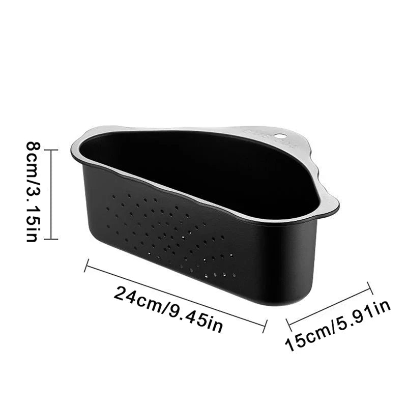 Stainless Steel Corner Sink Strainer