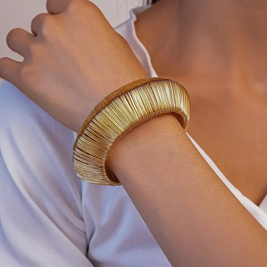 Punk Stainless Steel Bracelets Bangles