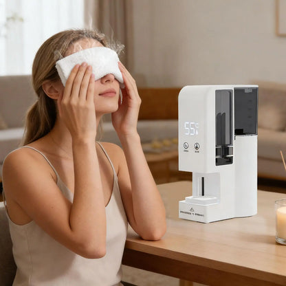 Hot Face Towel Warmer Machine Dispenser