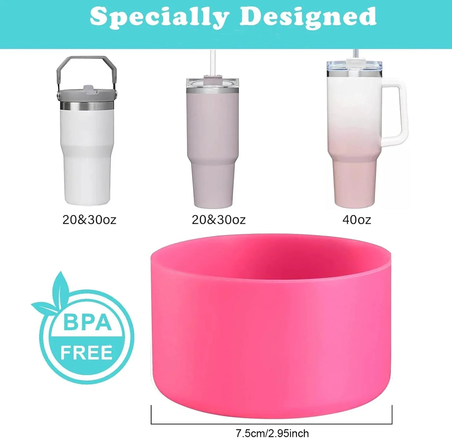 6pcs Tumbler Cup Accessories Set