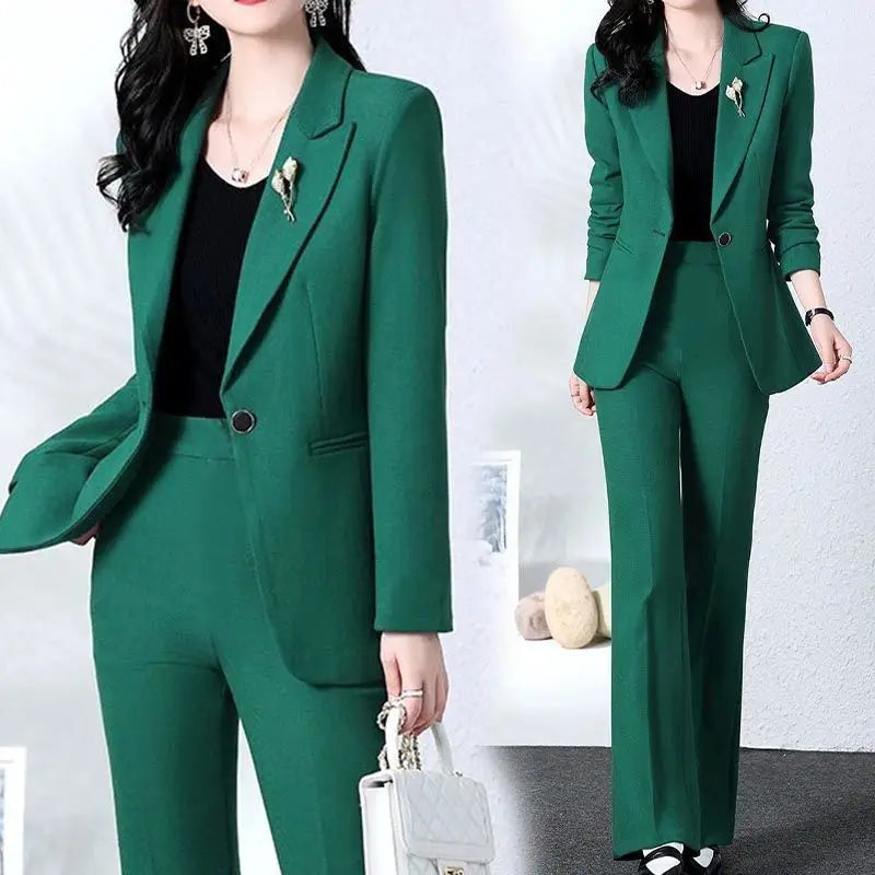 Two Piece Women's Elegant Casual Suit