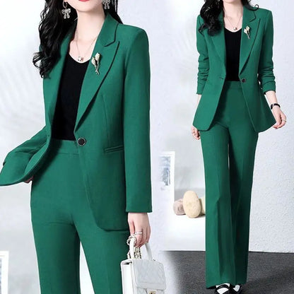Two Piece Women's Elegant Casual Suit