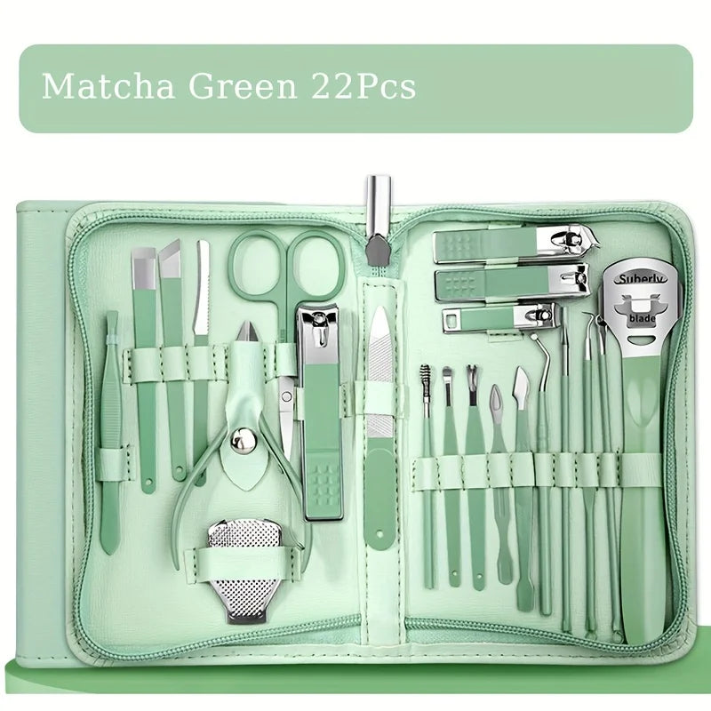 Spring Green Manicure Set
