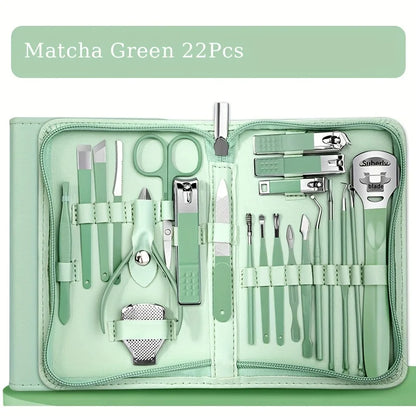 Spring Green Manicure Set