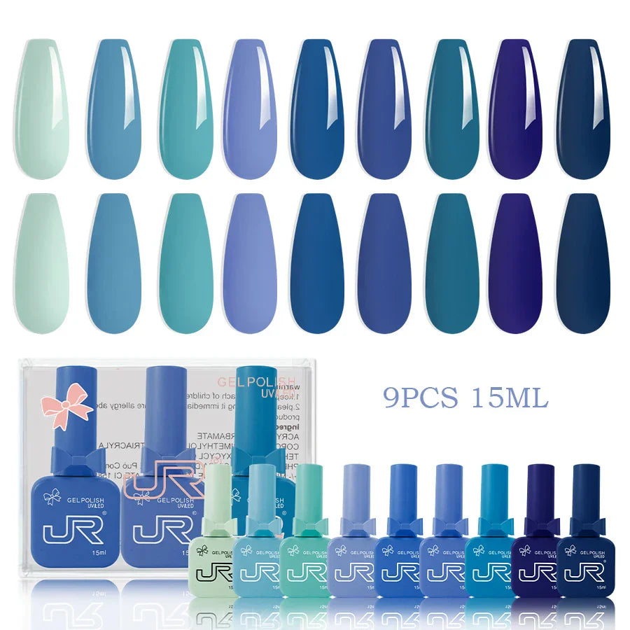 Gel nail polish set