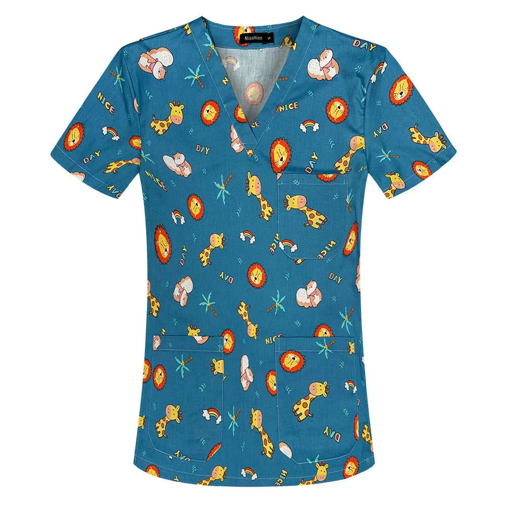 Scrub tops