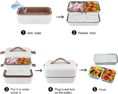 Self Cooking Electric Lunch Box