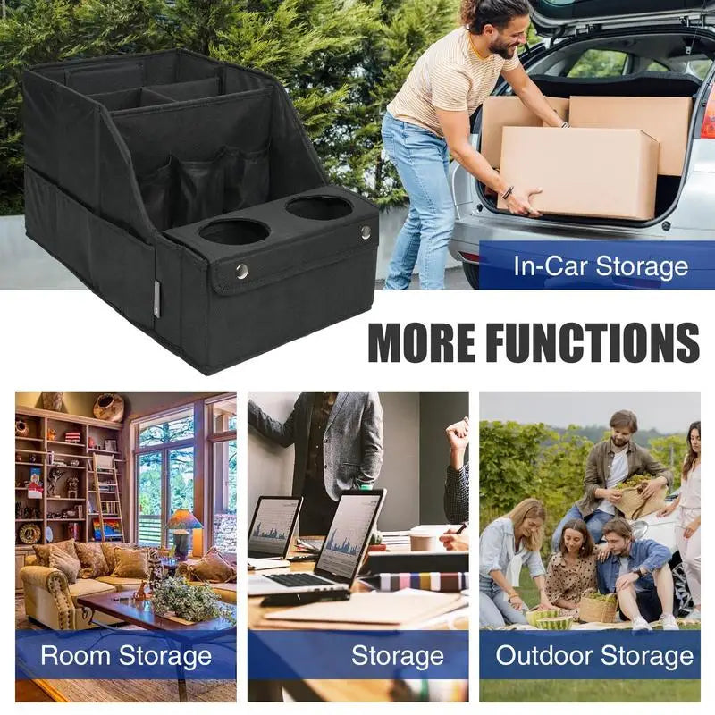 Seat Organizer Cup Holders