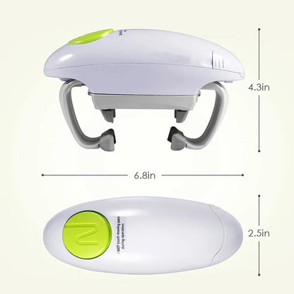 Electric jar opener in white