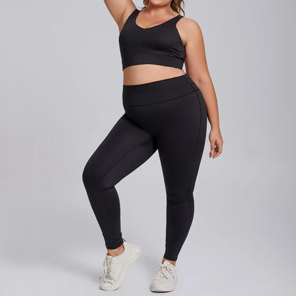 Plus Size High Stretch Yoga Leggings