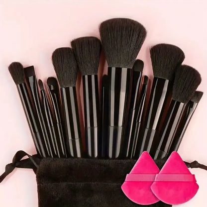 Soft Fluffy MakeUp Brush Set