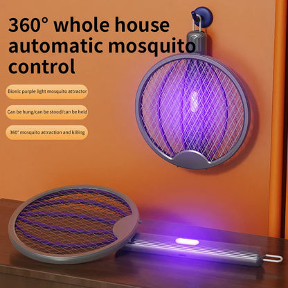 Bug zapper racket, view 3