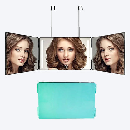 3 Way 360° Mirror with LED Lights