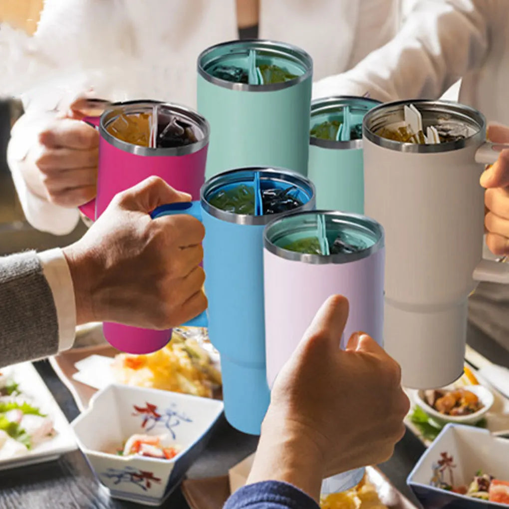 Double Divider Silicone Tumbler