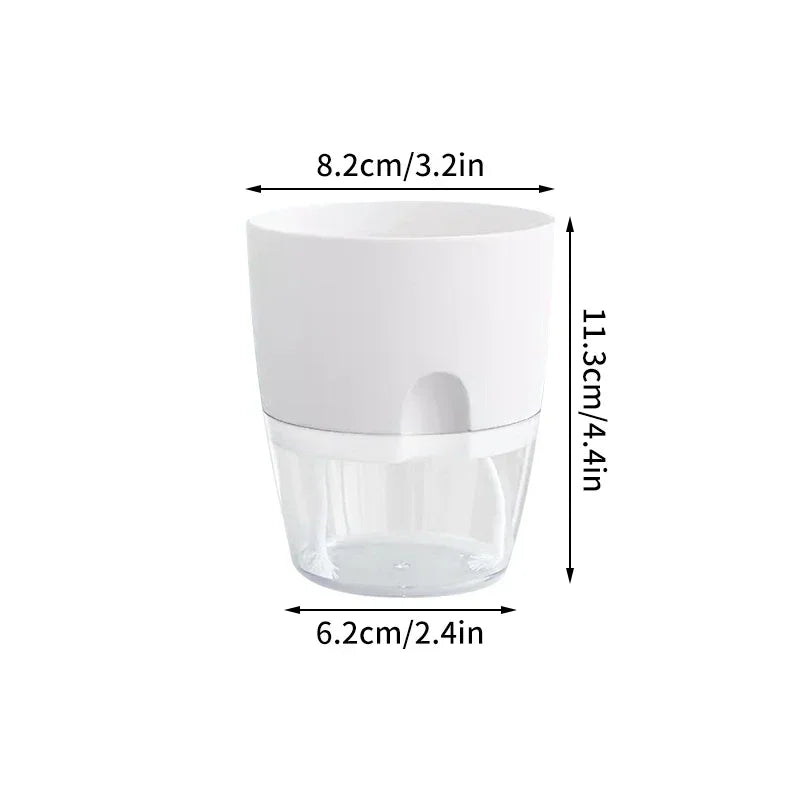 Self Watering Plastic Flower Pot