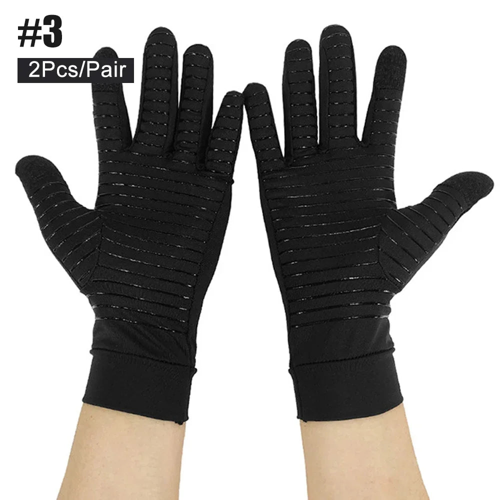 Fingerless compression gloves, view 12