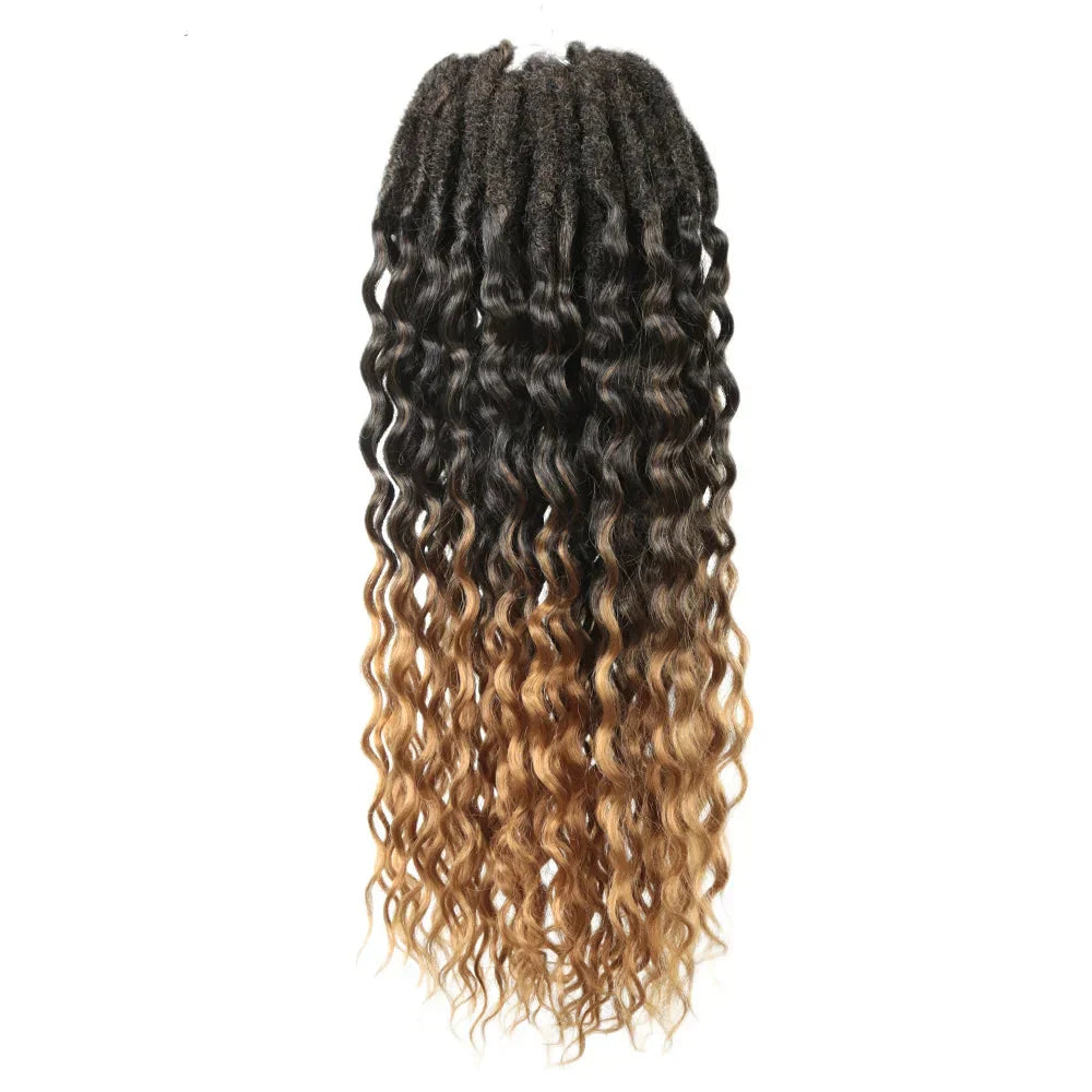 Synthetic Goddess Locs Crochet Braids A