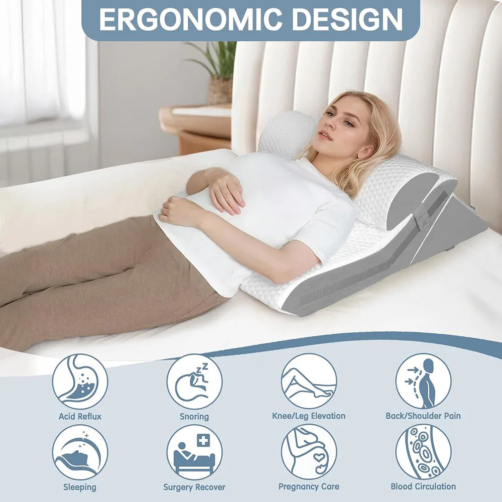 Adjustable wedge pillow set, view 3