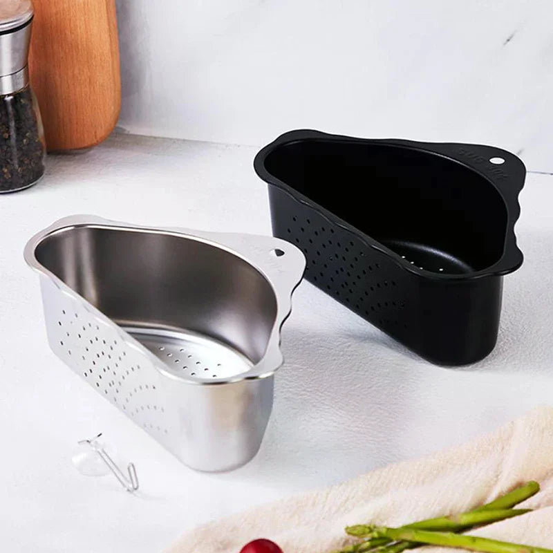 Stainless Steel Corner Sink Strainer
