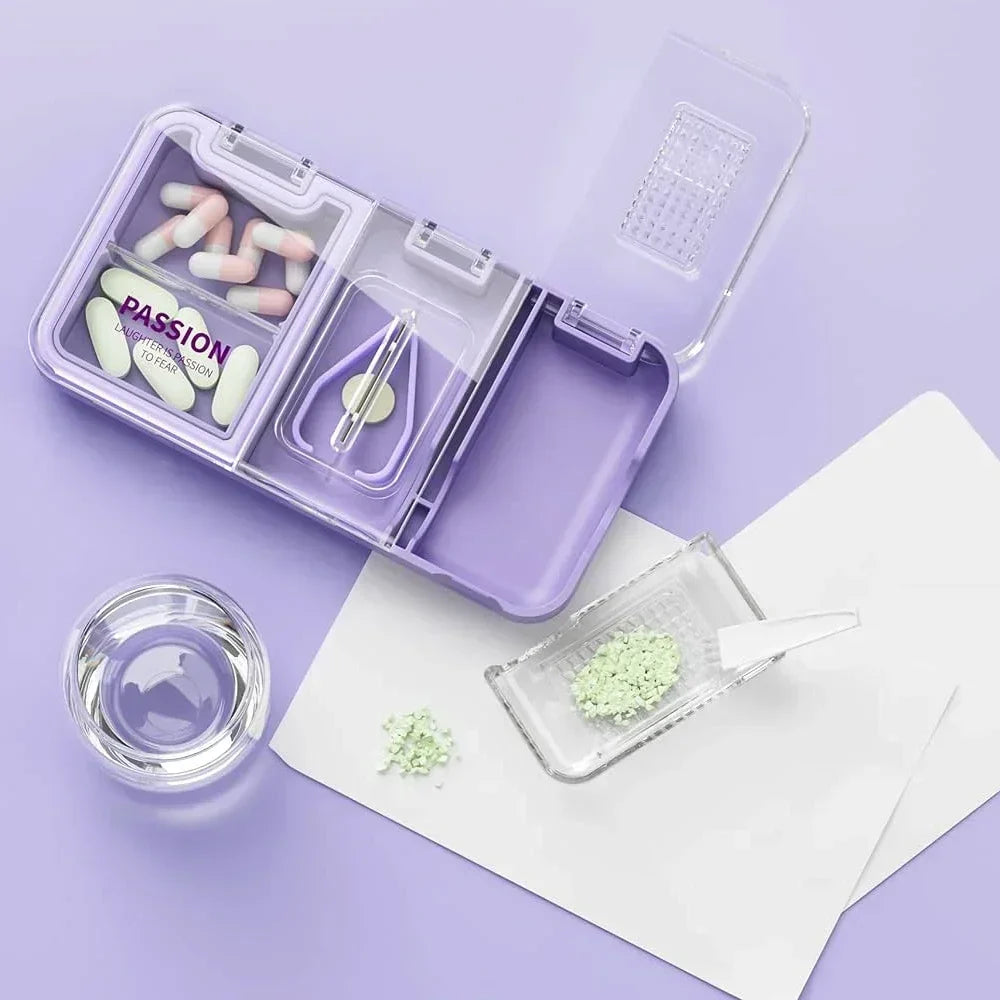 3 in 1 Pill Cutter & Storage