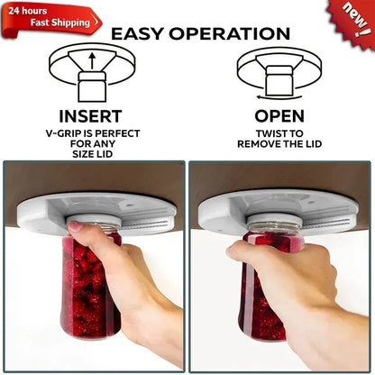 1pcs Multifunction Can Opener Cabinet Under Jar