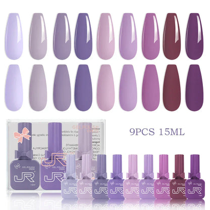 Gel nail polish set