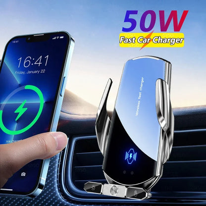 Wireless car vent Charger Stand