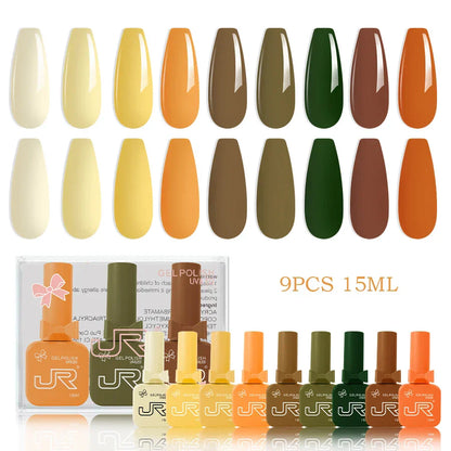 Gel nail polish set