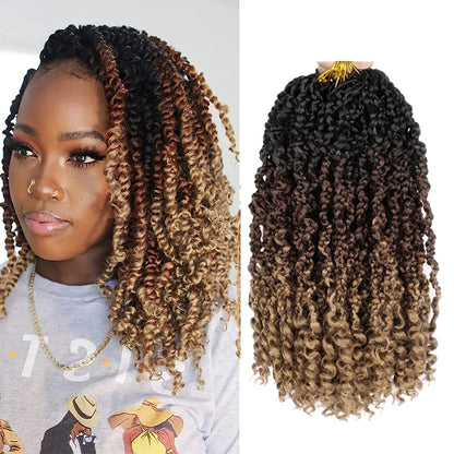 Crochet Hair with Curly Ends