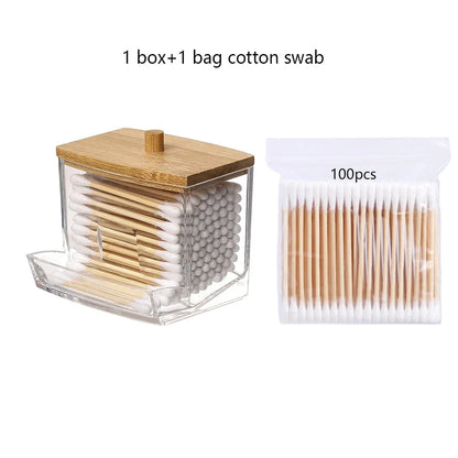 Cotton Swab Storage Box Double Head Cotton