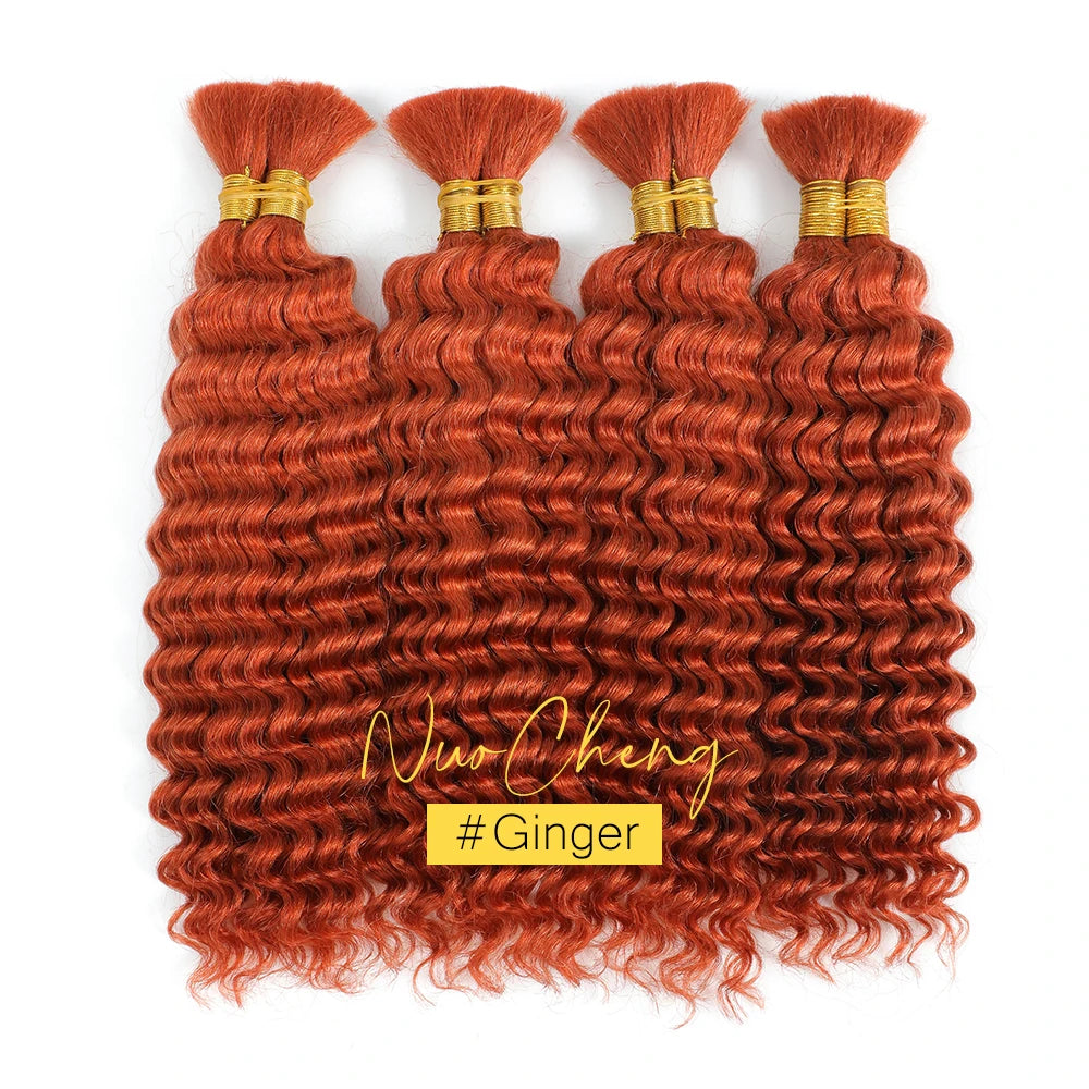 2 Bundles Human Braiding Hair for Boho Braids