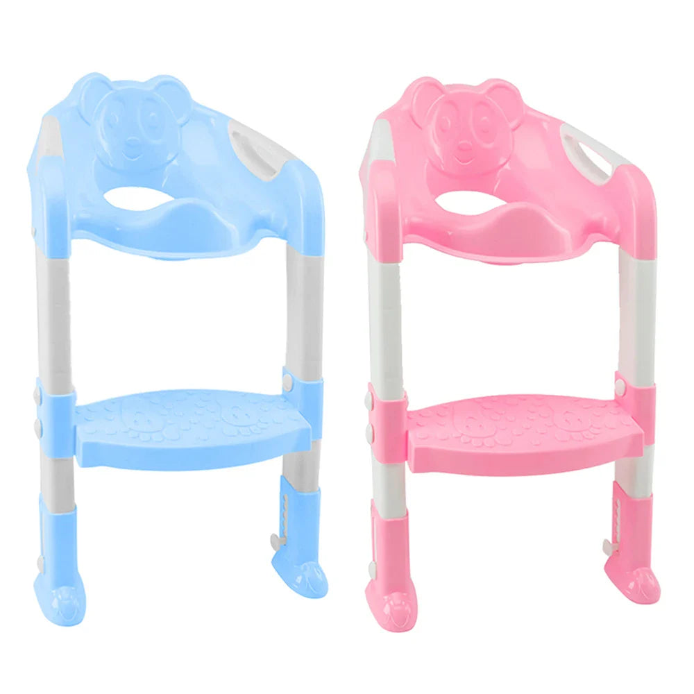 Folding Baby Potty training Seat with Adjustable Ladder