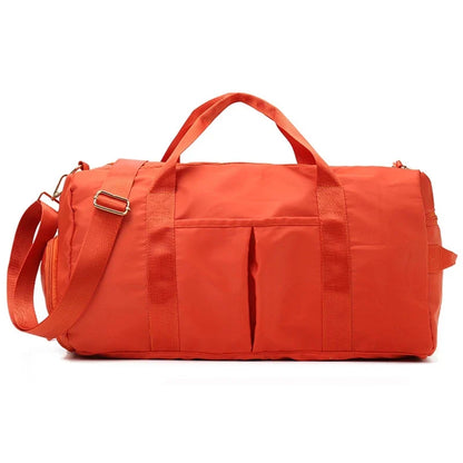 Gym Bag with Shoe Compartment