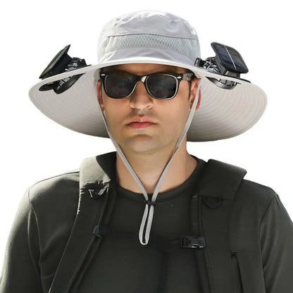 Solar Fan Hat