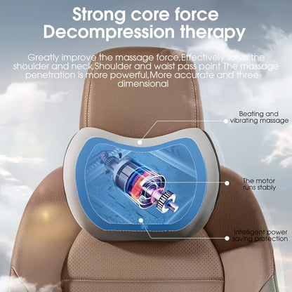 Car Massage Neck and waist Pillow