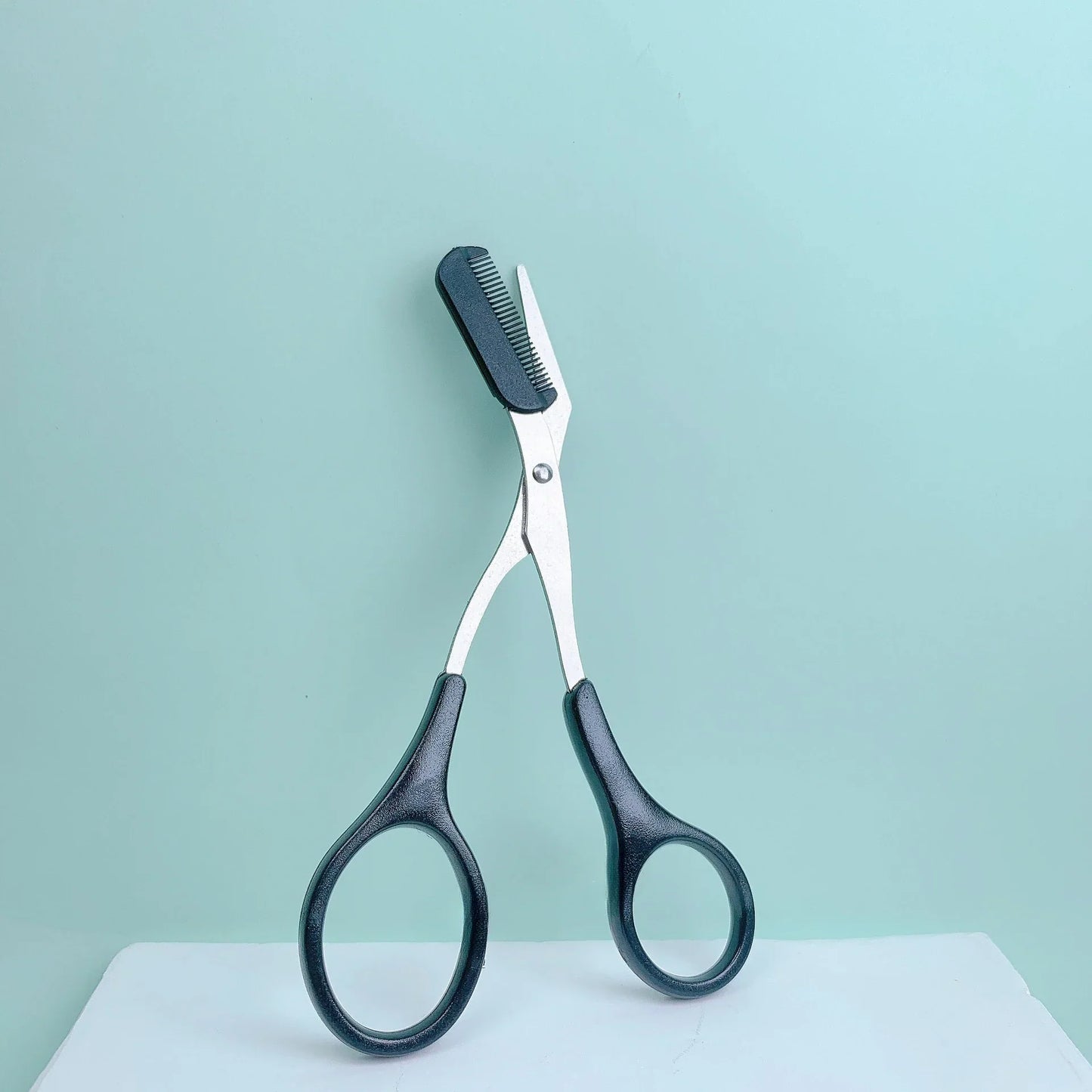 Eyebrow Trimming Scissors with Comb