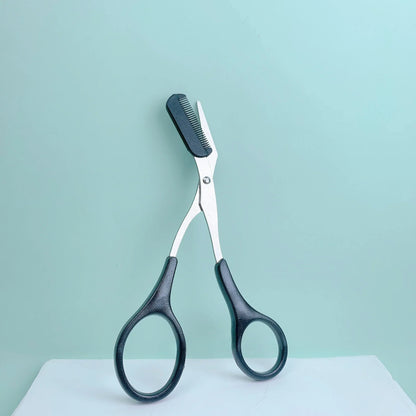 Eyebrow Trimming Scissors with Comb