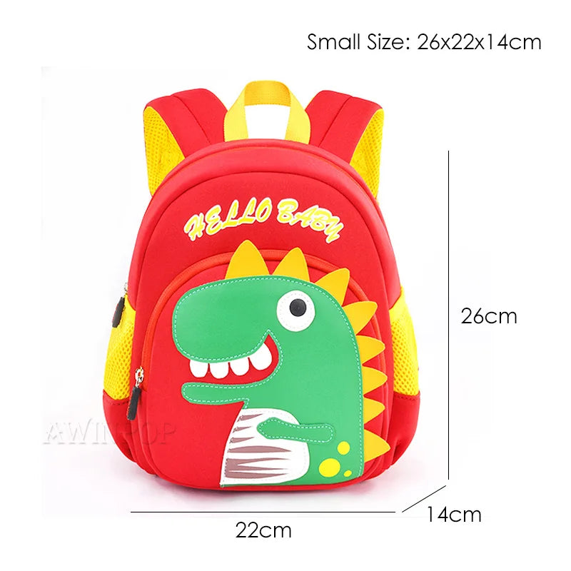 3D Dinosaur School Backpacks