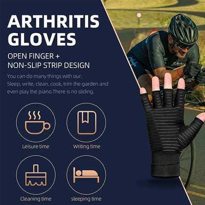 Fingerless compression gloves, view 10