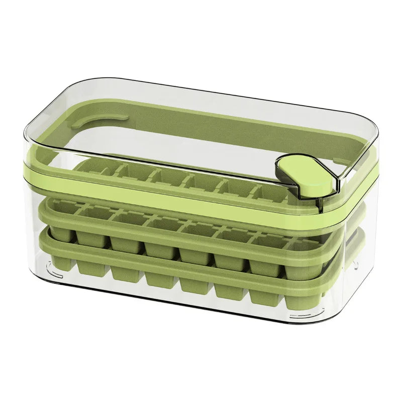 Press Type Ice Cube Tray