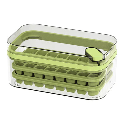 Press Type Ice Cube Tray
