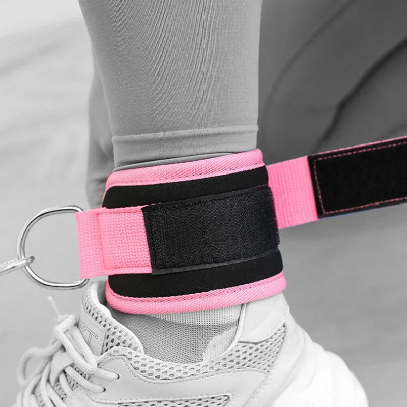 Padded Ankle Cuffs for Leg Exercise