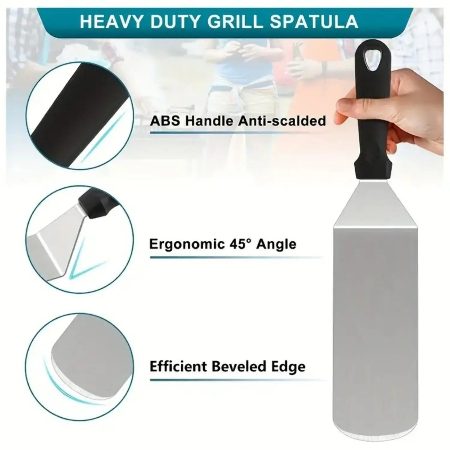 Grill accessories 8-piece set