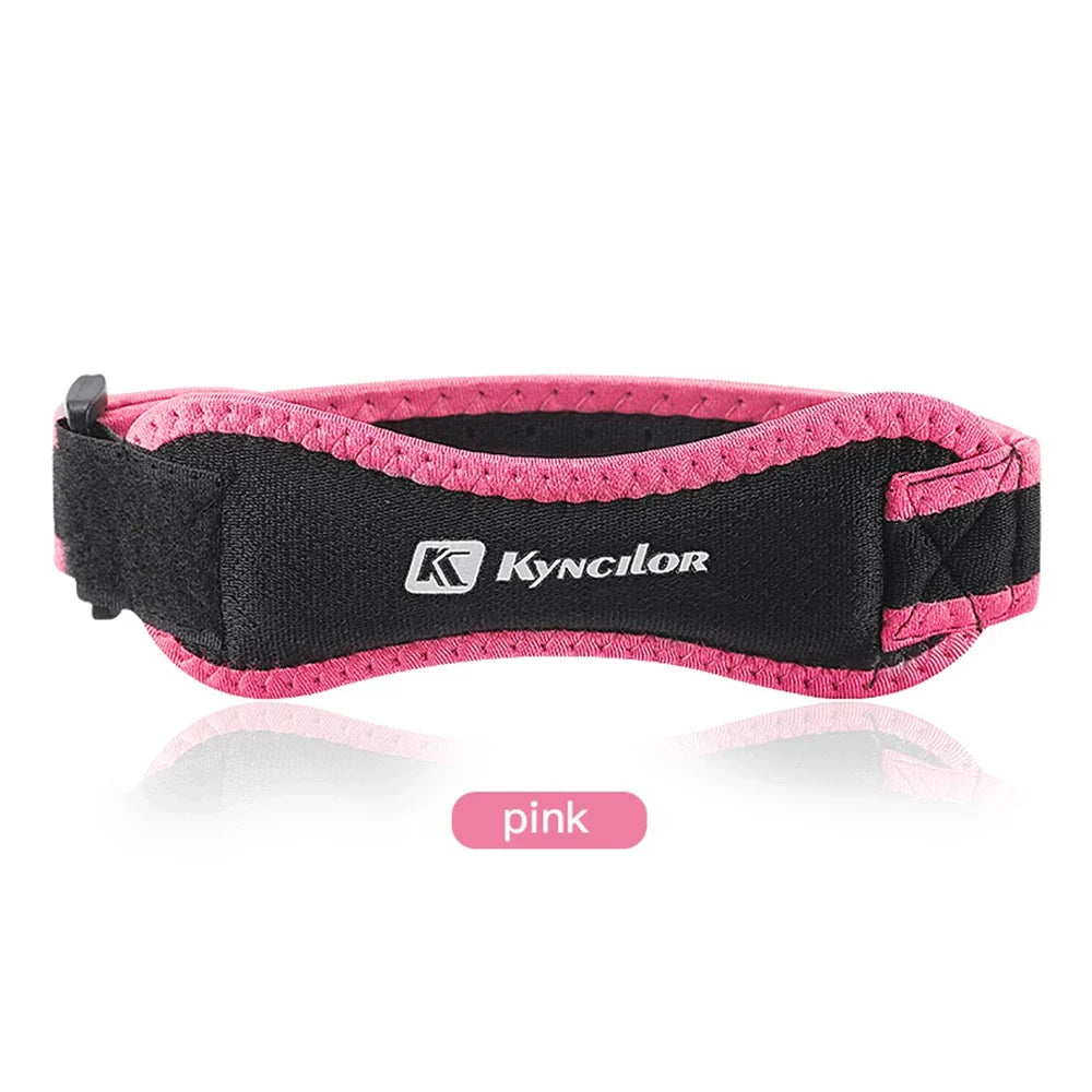Patella knee strap in pink, style 1