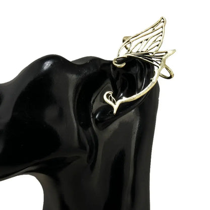 Sweet Antique Gold Color Elf Ear Clip Alloy