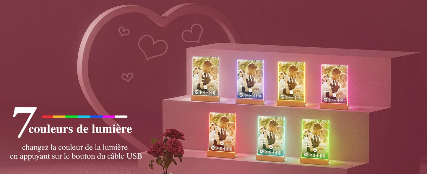 Customized Spotify Music Plaque