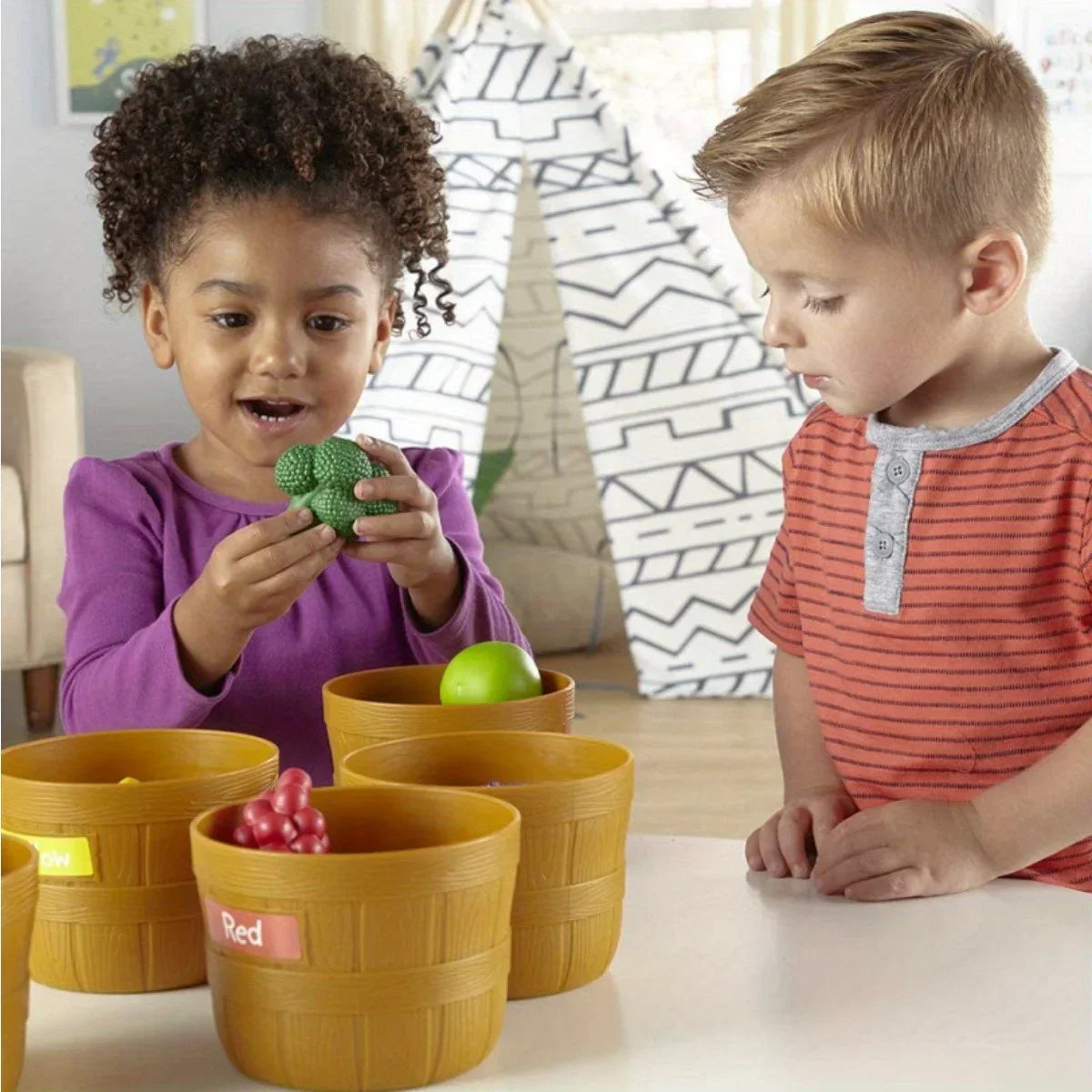 Children's Play House Five-color Bucket