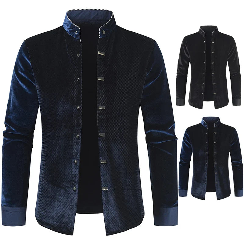 Men's Long Sleeve Button Shirt