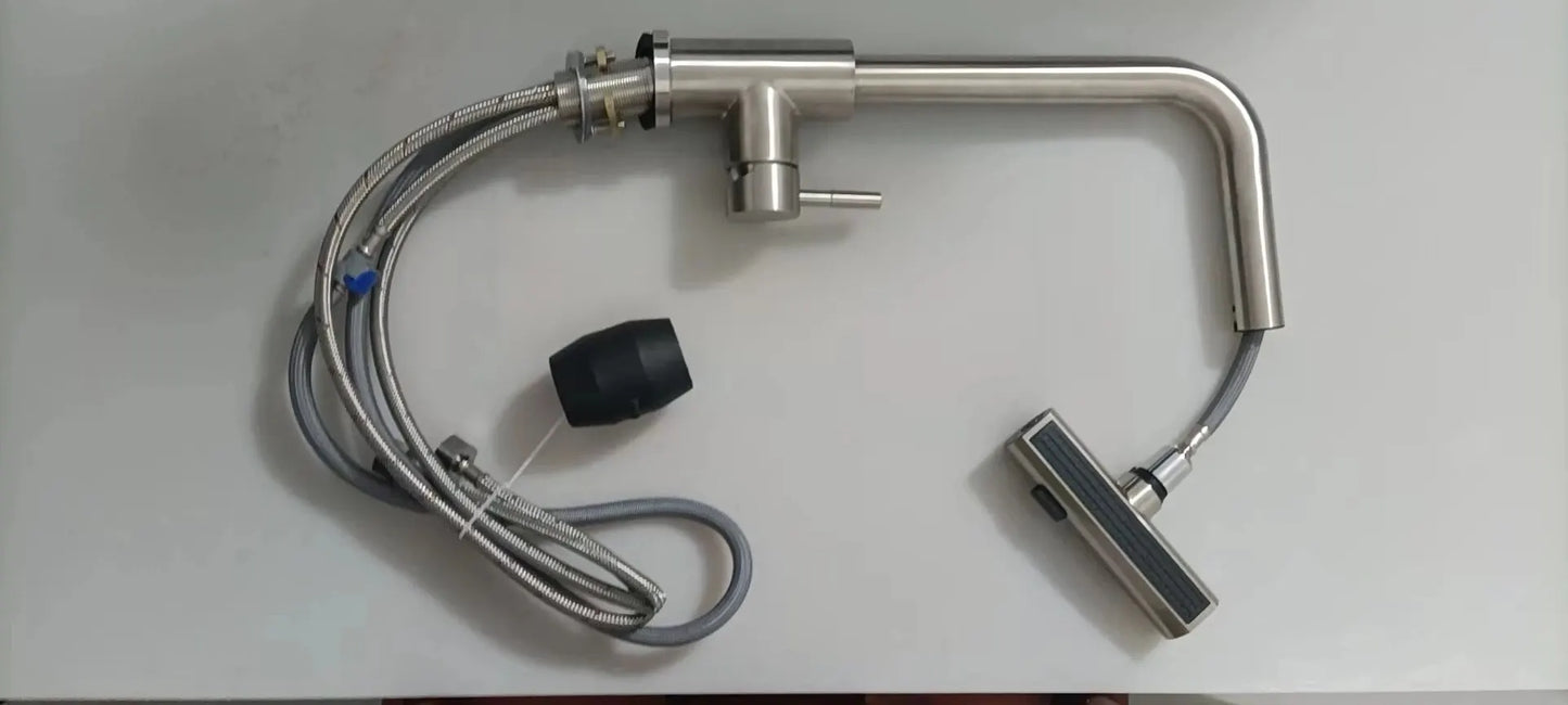 Stainless Steel Pull down Water tap