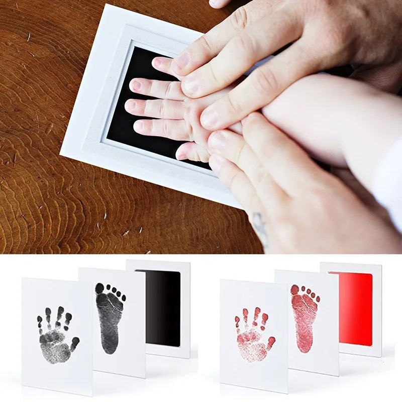 DIY Baby Footprints And Handprint Ink Pads Kits